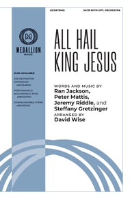 cover All Hail King Jesus SATB choral sheet music cover
